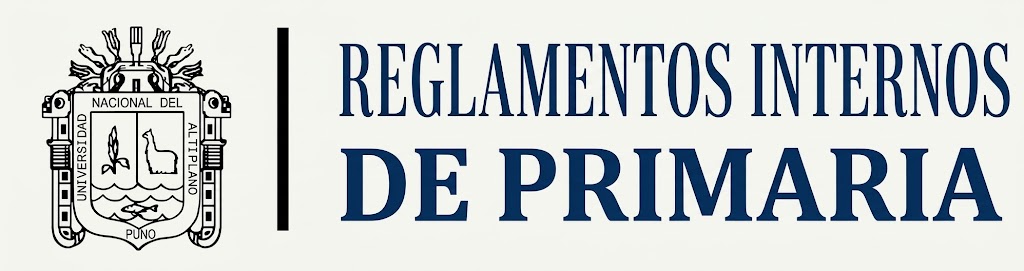 reglamentos internos de primaria